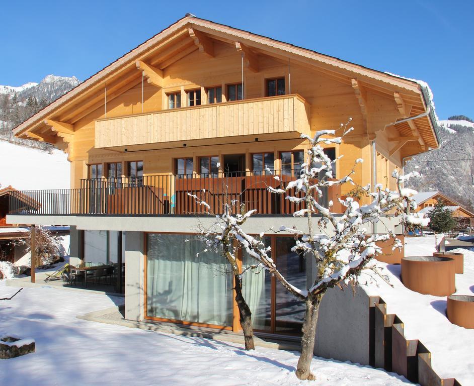 Chalet Park Apartment Mit Sauna Hamam Diemtigen Eksteriør bilde