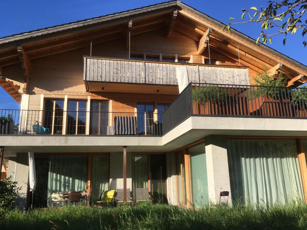 Chalet Park Apartment Mit Sauna Hamam Diemtigen Eksteriør bilde